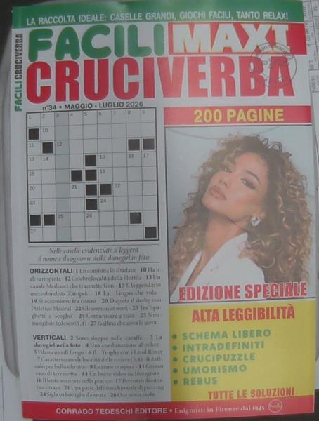 FACILI CRUCIVERBA MAXI