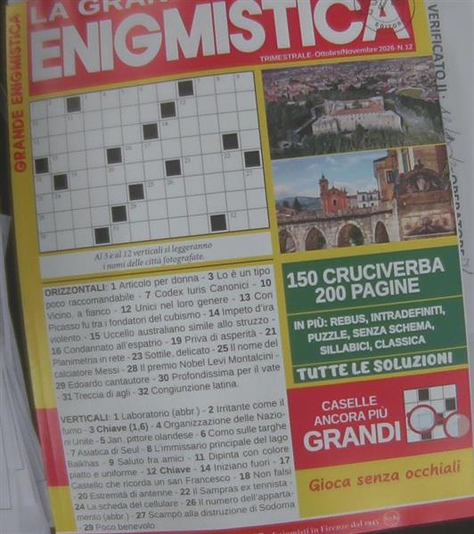 RACCOLTA ENIGMISTICA