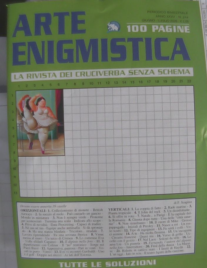 ARTE ENIGMISTICA