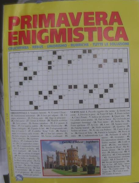 PRIMAVERA ENIGMISTIC