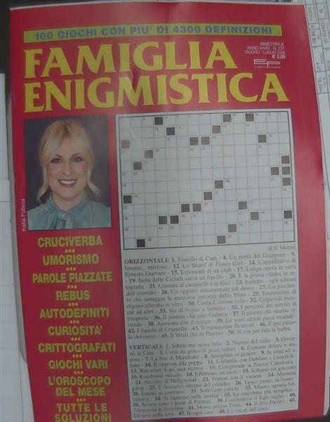 FAMIGLIA ENIGMISTICA