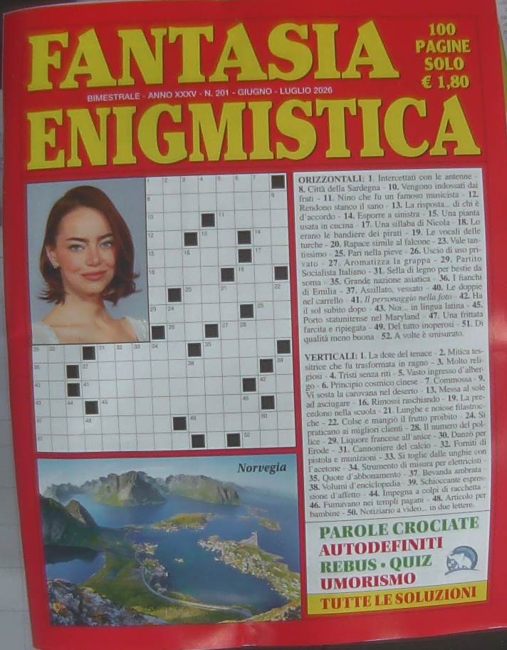 FANTASIA ENIGMISTICA