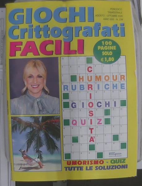 GIOCHI CRITTOGRAFATI F...