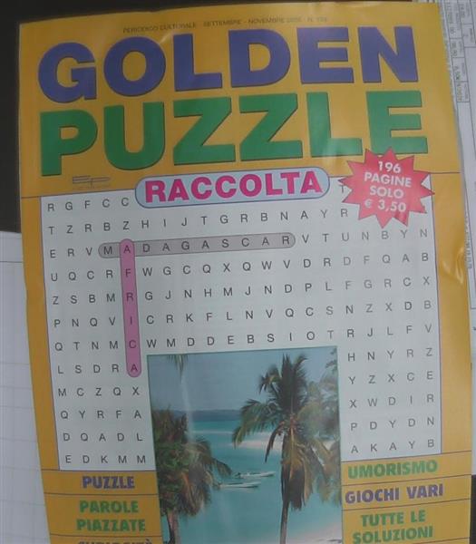 RACCOLTA GOLDEN PUZZ