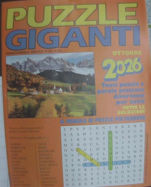 PUZZLE GIGANTI
