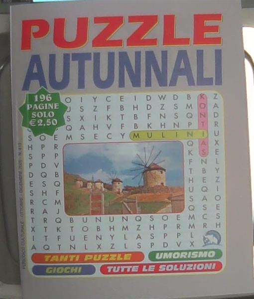 PUZZLE AUTUNNALI