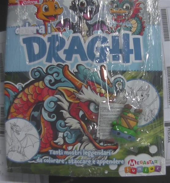 DRAGHI DA COLORARE S