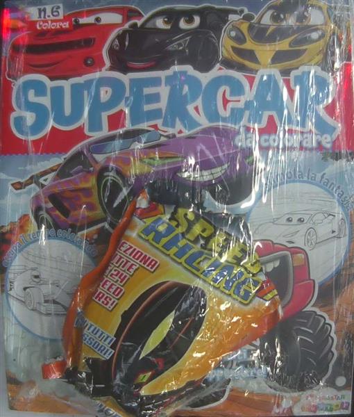 SUPERCAR DA COLORARE
