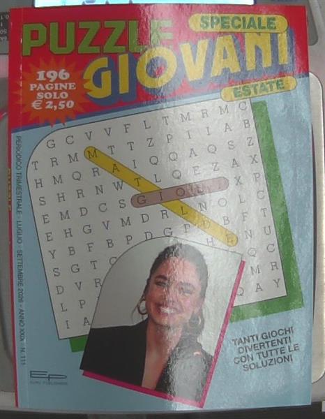 SPECIALE PUZZLE GIOVANI