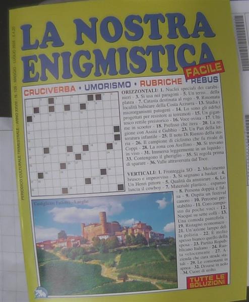 LA NOSTRA ENIGMISTICA