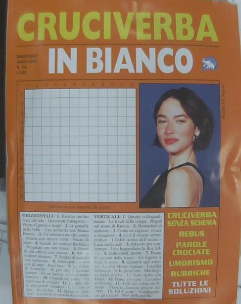 CRUCIVERBA IN BIANCO