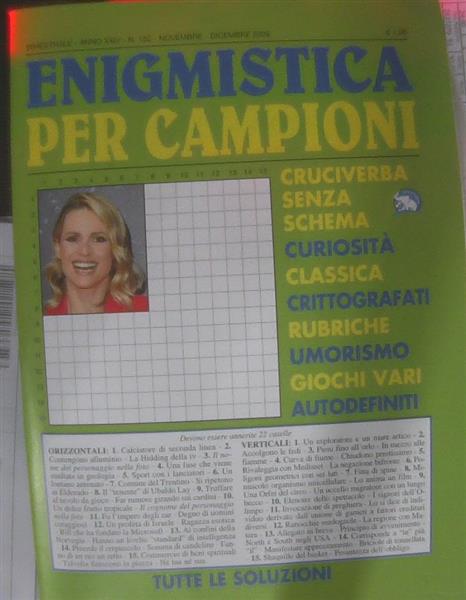 ENIGMISTICA PER CAMP