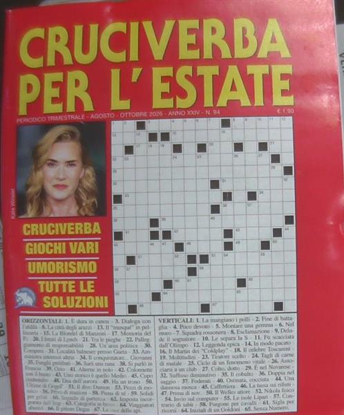 CRUCIVERBA PER LE