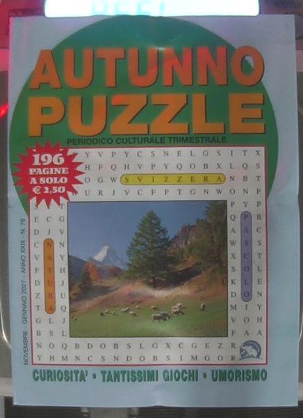 PUZZLE STAGIONALI