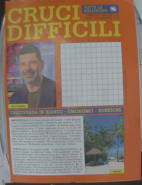 CRUCI DIFFICILI