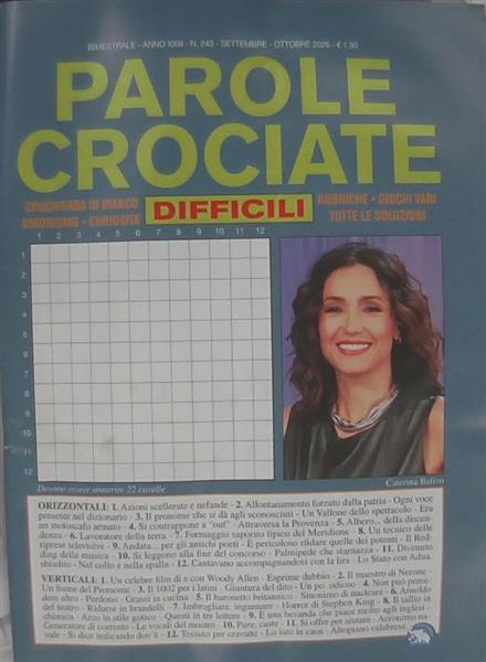 PAROLE CROCIATE DIFF