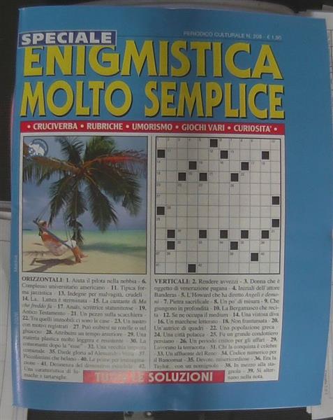 SPECIALE ENIGMISTICA M...
