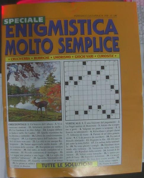 SPECIALE ENIGMISTICA M...