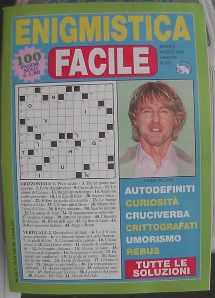 ENIGMISTICA FACILE