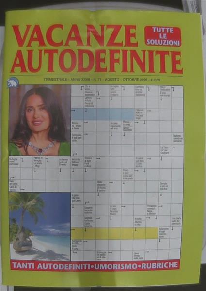 VACANZE AUTODEFINIT