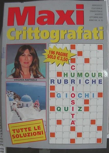 MAXI CRITTOGRAFATI