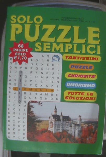 SOLO PUZZLE SEMPLICI