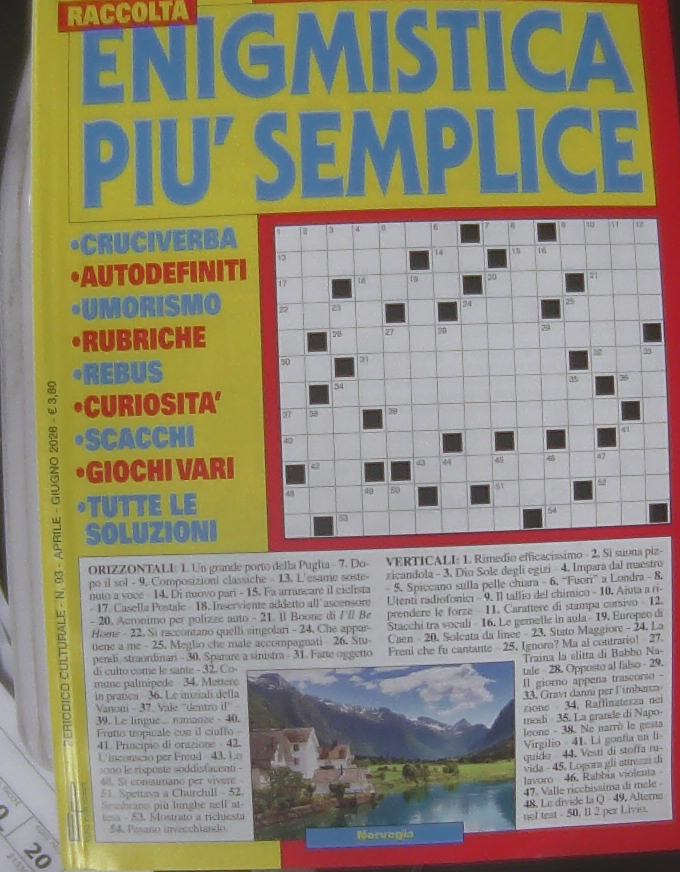 RACCOLTA ENIGMISTICA