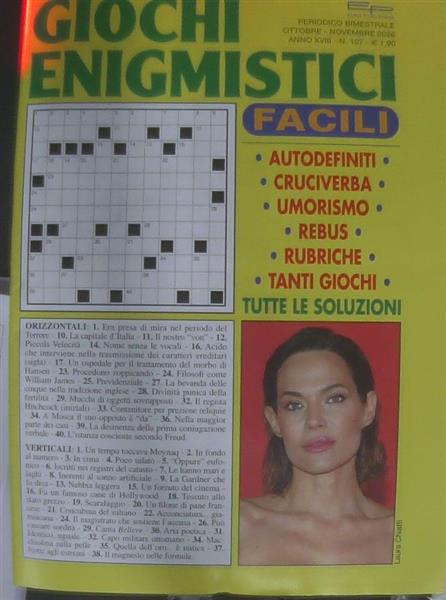 GIOCHI ENIGMISTICI FACILI