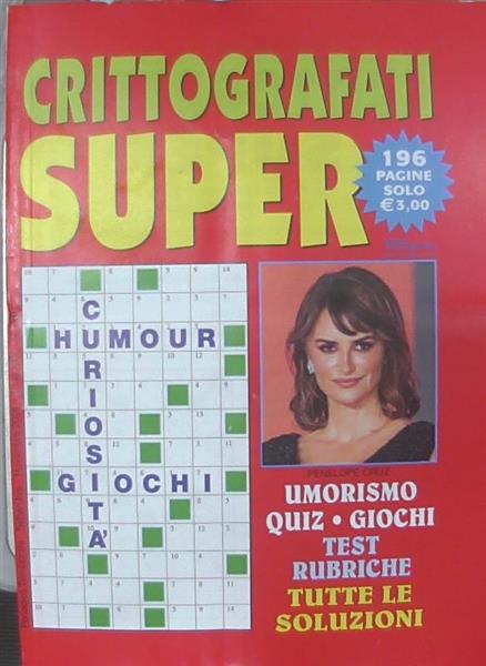 CRITTOGRAFATI SUPER