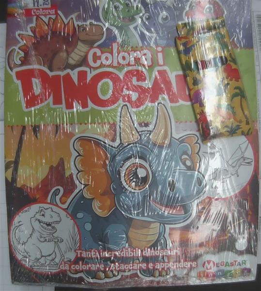 DINOSAURI DA COLORAR