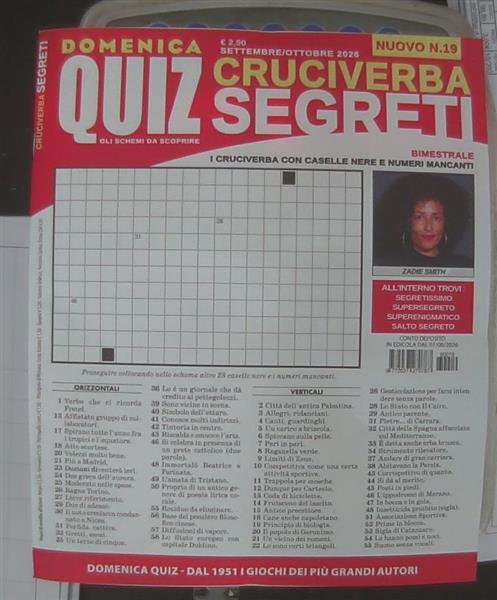 CRUCIVERBA SEGRETI