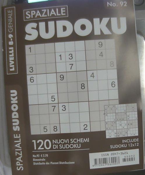 SPAZIALE SUDOKU