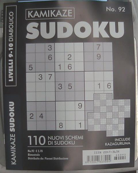 KAMIKAZE SUDOKU