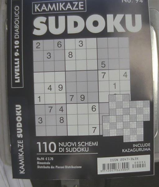 KAMIKAZE SUDOKU