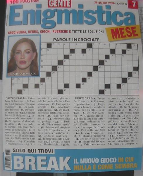 ENIGMISTICA MESE GENTE