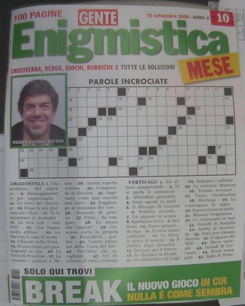 ENIGMISTICA MESE GENTE