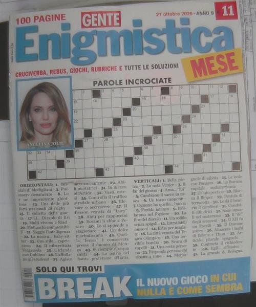 ENIGMISTICA MESE GENTE