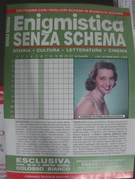 ENIGMISTICA SENZA SCHEMA