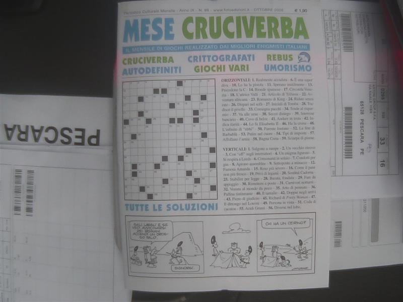 IL MESE CRUCIVERBA