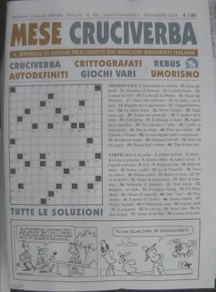 IL MESE CRUCIVERBA