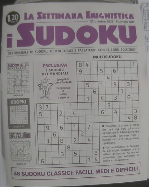 SETT.ENIGM.I SUDOKU