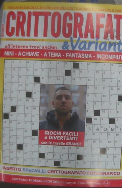 CRITTOGRAFATI & VARIANTI
