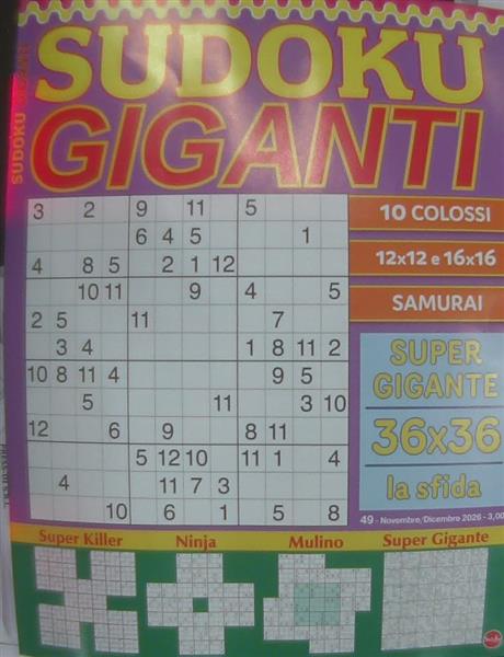 SUDOKU GIGANTI