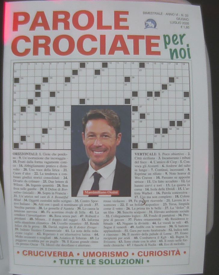 PAROLE CROCIATE PER