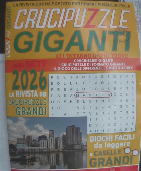 CRUCIPUZZLE GIGANTI