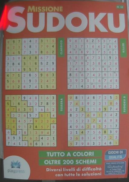 MISSIONE SUDOKU