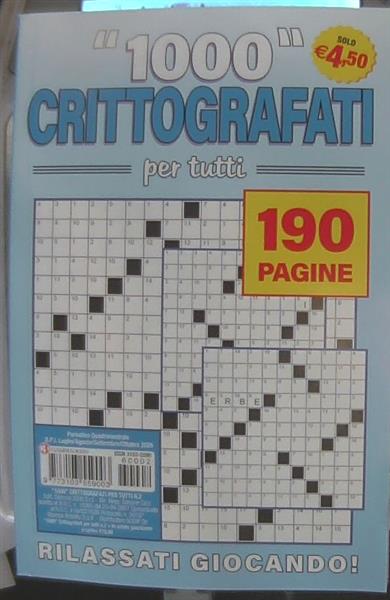 1000 CRITTOGR.X TUTT