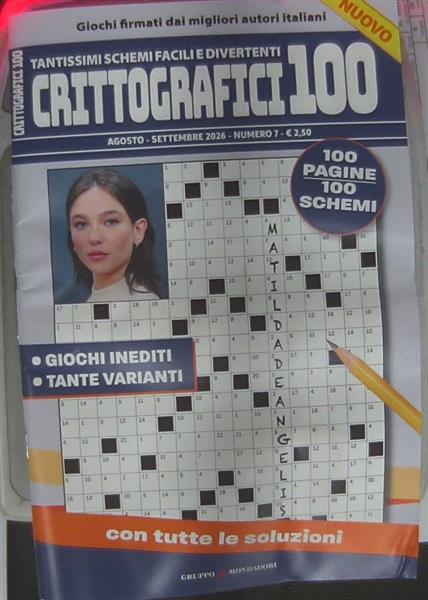 CRITTOGRAFICI 100