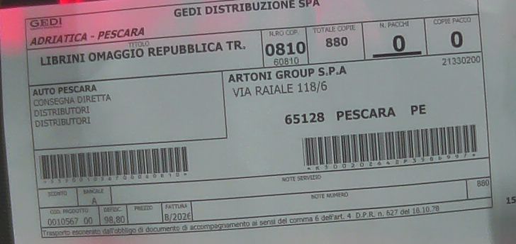 LOCANDINE GEDI